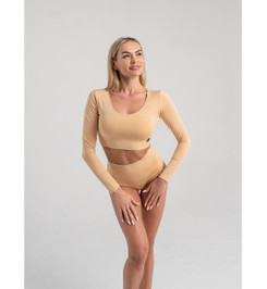 Рашгард бежевый Prosto I-Style