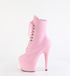 Ботильоны на платформе Pleaser розовые матовые ADO1020/BPPU/M