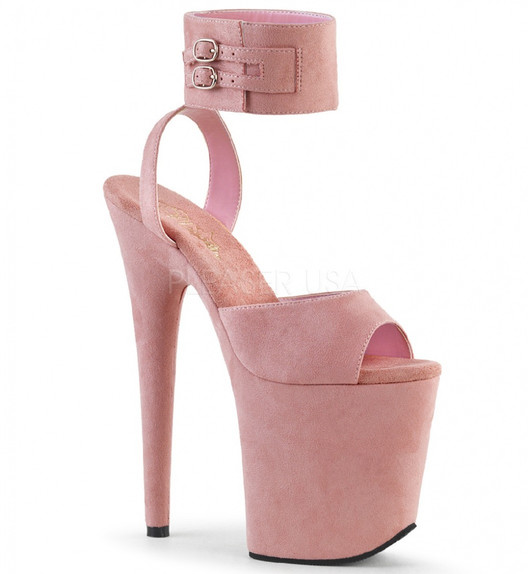 Босоножки Pleaser розовые FLAM891/PNMF/M