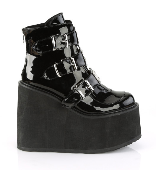 Ботинки Demonia черные SWI105/B