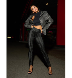 Лосины Leather "Black Mamba" Bona Fide