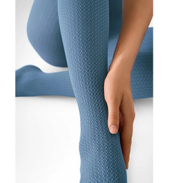 Колготки синие INTRECCIO 60 Minimi