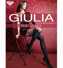 Колготки черные PARI LUREX 01 Giulia