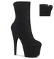 Ботильоны на платформе Pleaser черные ADO1042/BFS/M