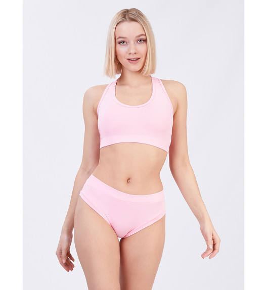 Топ нежно-розовый Champion