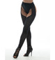 Лосины черные сетка c поясом "Teatro" I-Style