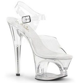 Стрипы Pleaser прозрачные MOON708/C/M