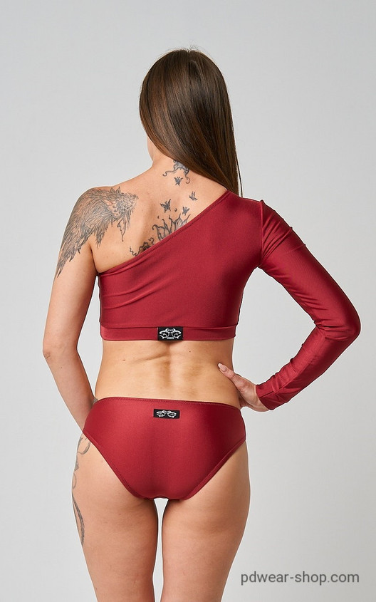 Топ бордовый One Shark