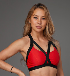 Топ красный Shibari Polerina