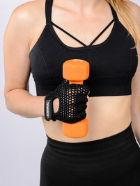 Перчатки черные замша TORRES