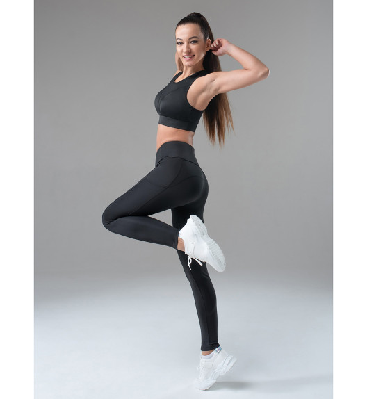 Топ черный Peony I-Style