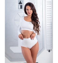 Шорты белые PinUp Style I-Style