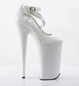 Туфли Pleaser белые BEY087/W/M