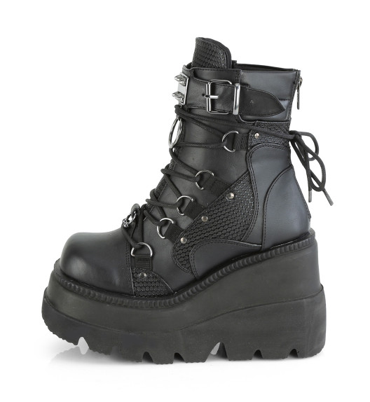 Ботинки Demonia черные SHA60/BVL