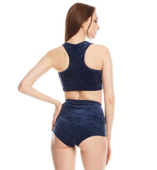 Шорты синие Madonna Velvet Star