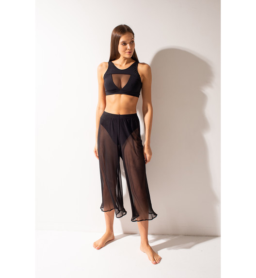 Кюлоты черные сетка Shark