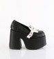 Туфли на платформе черные Demonia CAM58/BVL