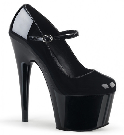 Стрипы двойки Pleaser черные ADO787/B/M