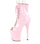 Ботильоны на платформе тройки Pleaser розовые FLAM1021/BP/M
