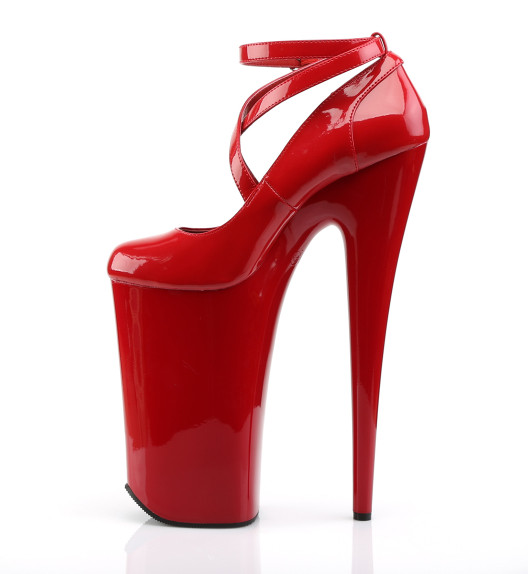 Туфли Pleaser красные BEY087/R/M