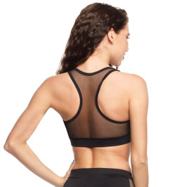 Топ черный Gauzy