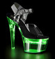 Туфли Pleaser с подсветкой FDANCE708/C-B/C