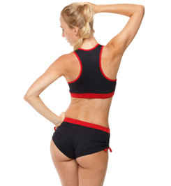 Шорты черные с красным Bielmann Star