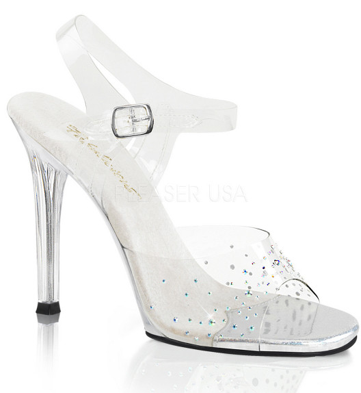 Босоножки Pleaser со стразами GALA08SD/C/M