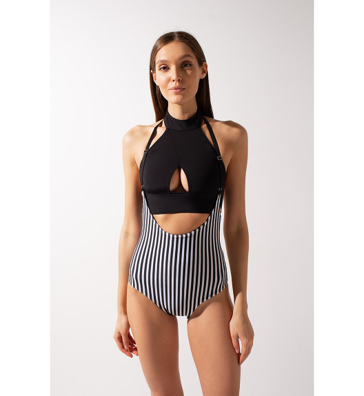 Шорты-Подтяжки двухсторонние Black-Stripes Shark