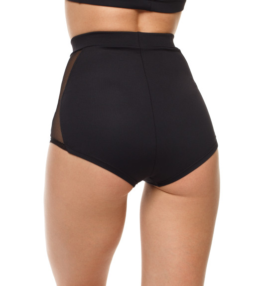 Шорты черные Madonna с сеткой