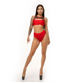 Шорты высокие красные Tango Polerina