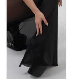 Брюки клеш черные Disco show I-Style