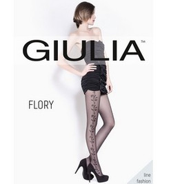 Колготки черные FLORY 04 Giulia