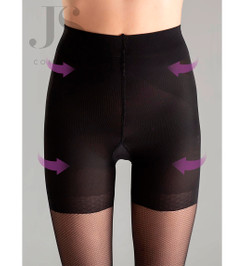 Колготки черные EFFECT UP RETE VISION Giulia