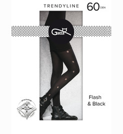 Колготки черные FLASH & BLACK 03 Gatta