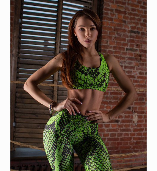 Топ MuscleTop Cobra "Neon Green" Bona Fide