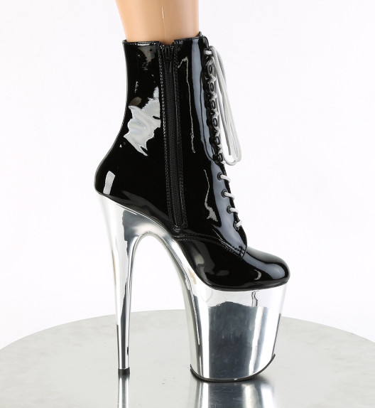Ботильоны на платформе Pleaser черный FLAM1020/B/SCH