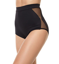 Шорты черные Madonna с сеткой