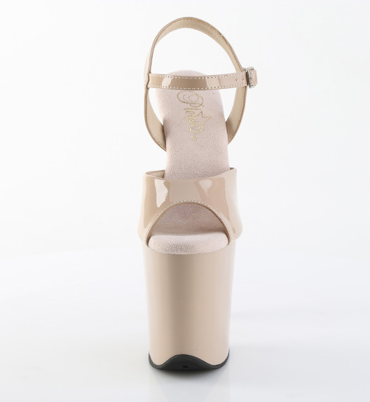 Стрипы Pleaser бежевые FLAM809/ND/M