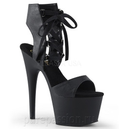 Босоножки Pleaser черные ADO700-14/BPU/M