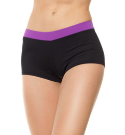 Шорты черные с фиолетовым Champion Star