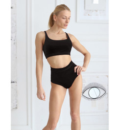 Топ черный Vogue Velvet I-Style