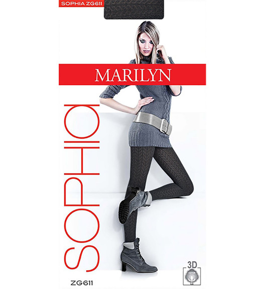 Колготки черные SOPHIA 611 Marilyn