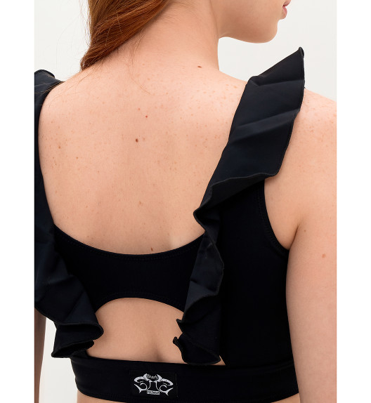 Топ черный Sun Shark