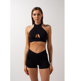 Шорты черные Simple Shark