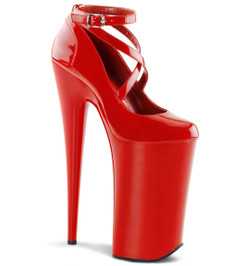 Туфли Pleaser красные BEY087/R/M