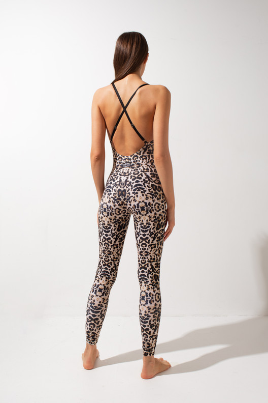 Комбинезон леопардовый Milana Shark