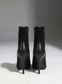 Туфли Хилсы Estrella Pro Черная замша ESP907BLSU