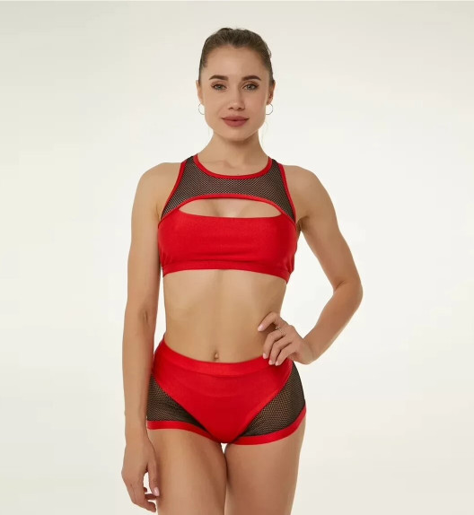 Топ красный Anela Polerina