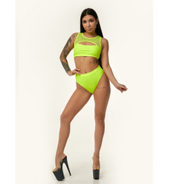 Шорты высокие желтые Tango Polerina